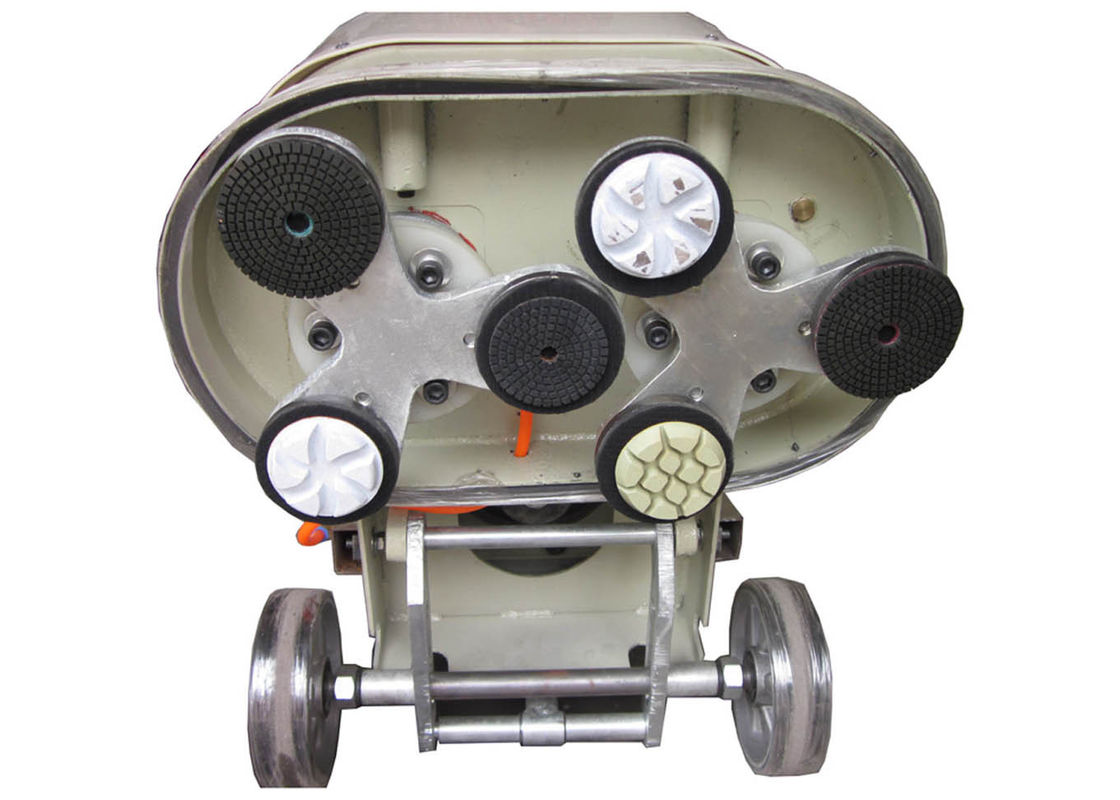 Single Phase Marble Stone Floor Polisher Machine With Magnetic Discs / 6 Heads