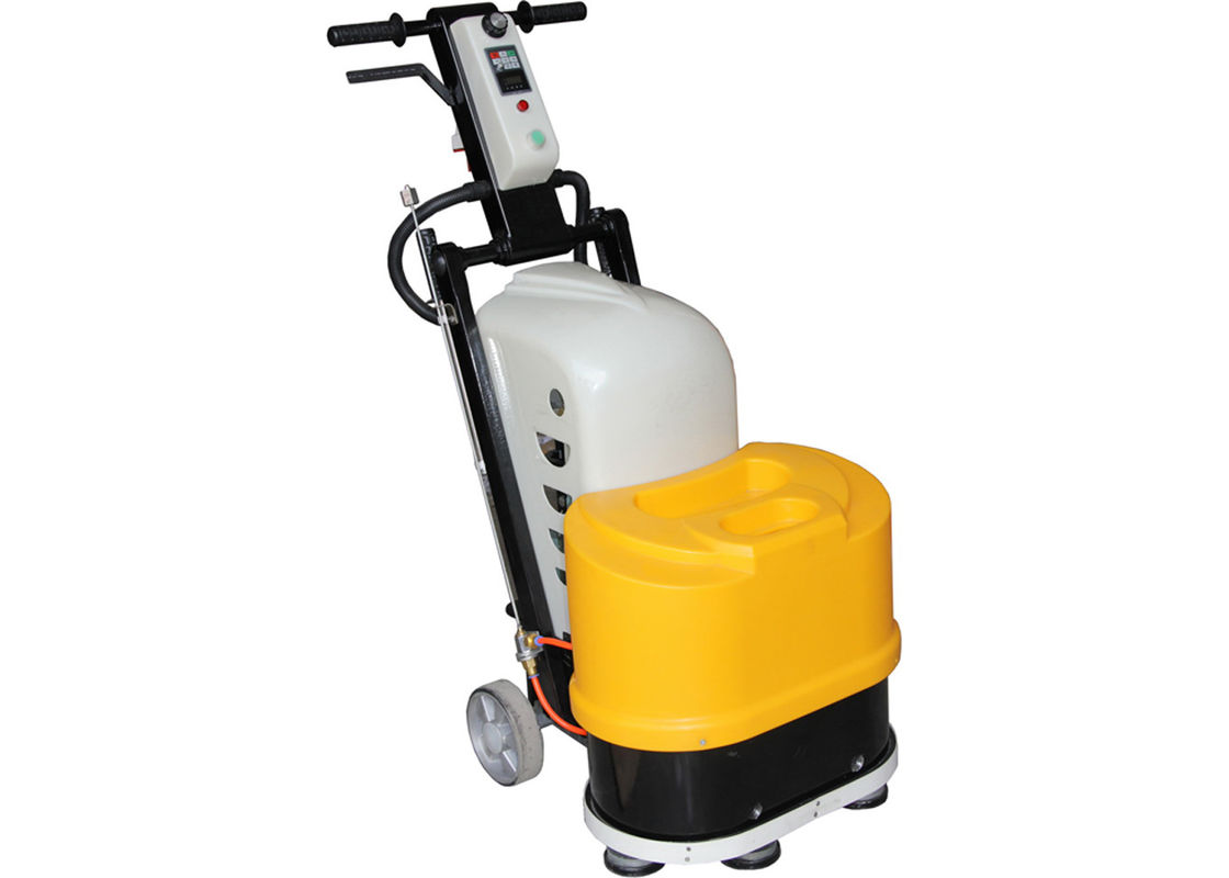 Single Phase Marble Stone Floor Polisher Machine With Magnetic Discs / 6 Heads