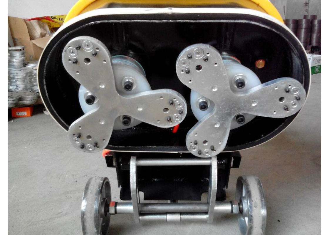 Single Phase Marble Stone Floor Polisher Machine With Magnetic Discs / 6 Heads