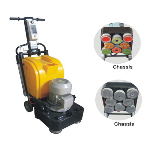 Full Gear Transmission 2600rpm Three Phase Marble Floor Polisher