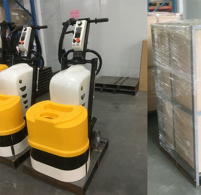 দুই প্লেট 380V তিন ফেজ Terrazzo কংক্রিট নাকাল মেশিন